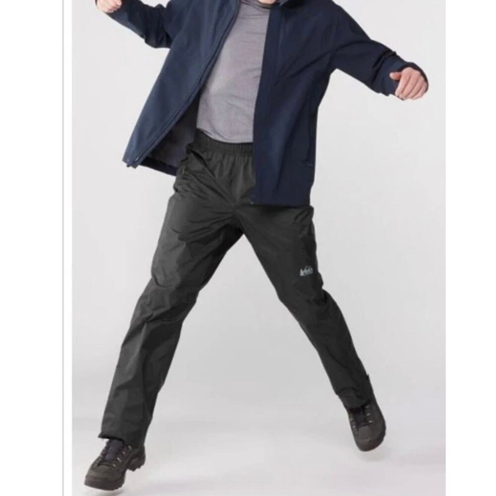 REI Co-op Essential Rain Pants Waterproof Outdoors Hiking Camping